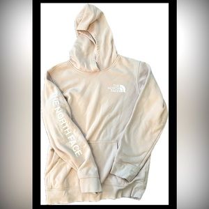 Light Pink North Face Hoodie - Youth Large 14/16